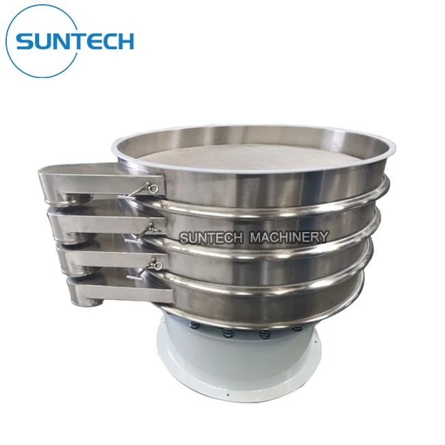 triple deck round vibrating screen
