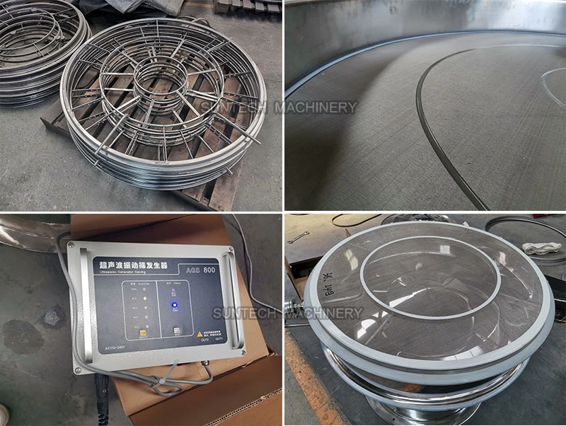 ultrasonic vibration screen