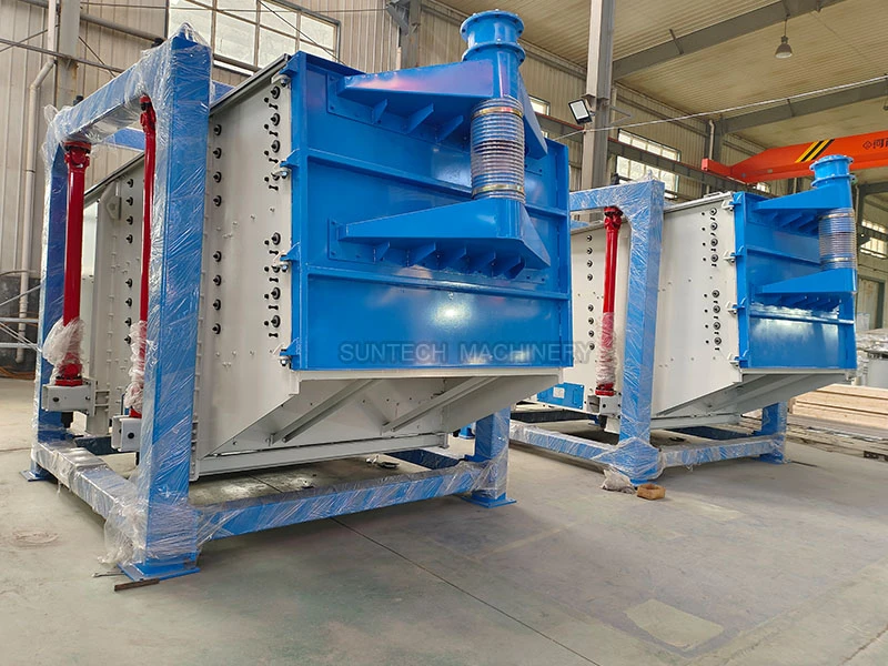 multi deck gyratory vibrating screen