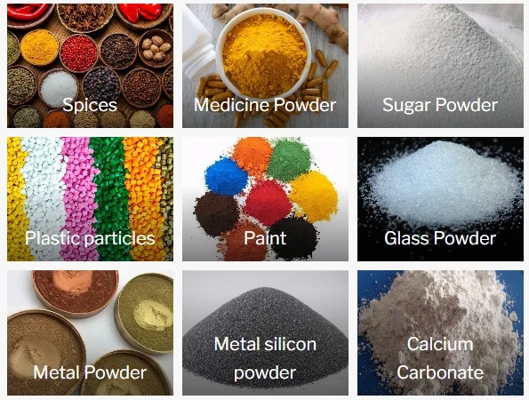 sieving machine application